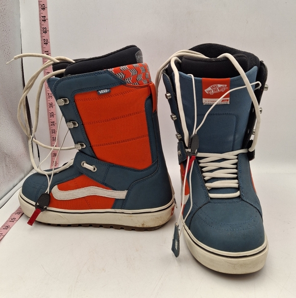 Vans Blue and Orange Snowboard Boots - Picture 6 of 8